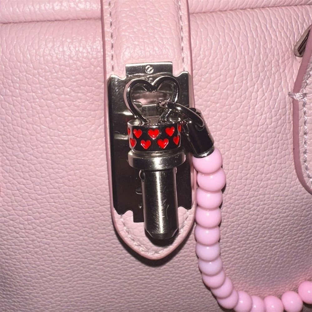 Vunque Korean Brand Tote Bag Pale Pink - Picture 3 of 6